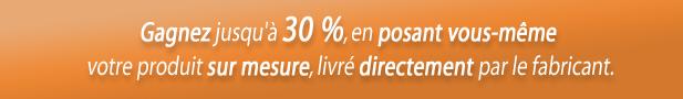 Volet roulant sur mesure