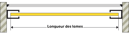 longueur de lame de volet roulant