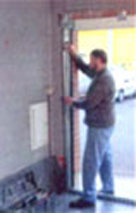 pose porte de garage