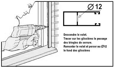 comment monter volet roulant