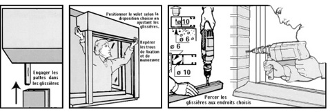 comment monter un volet roulant a sangle