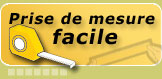 Prise de mesure pour pose de volet roulant