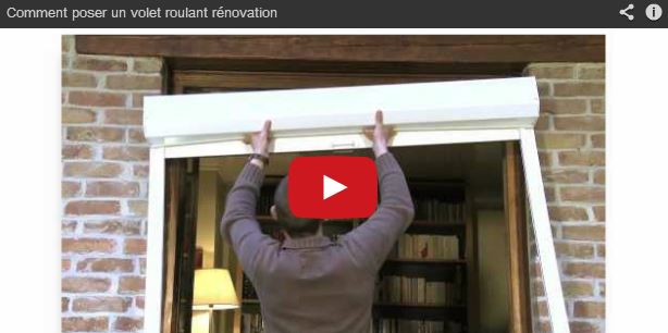 VOLET ROULANT RENOVATION ALUMINIUM ÉLECTRIQUE